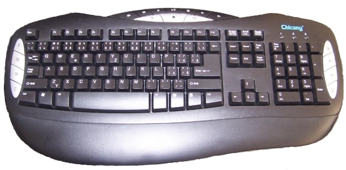 Klávesnica s Palm