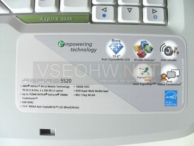 Acer Aspire 5520 � Na lovu ovlada��... - Vseohw.net